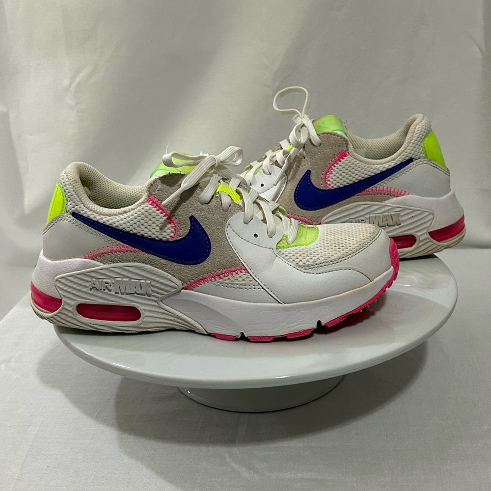 Nike - Women’s Air Max Sneakers With Neon Highlights